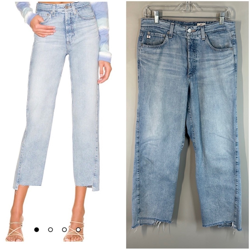 AG Adriano Goldschmied Twisted Alexxis High Rise‎ Vintage Fit Jeans Size 29